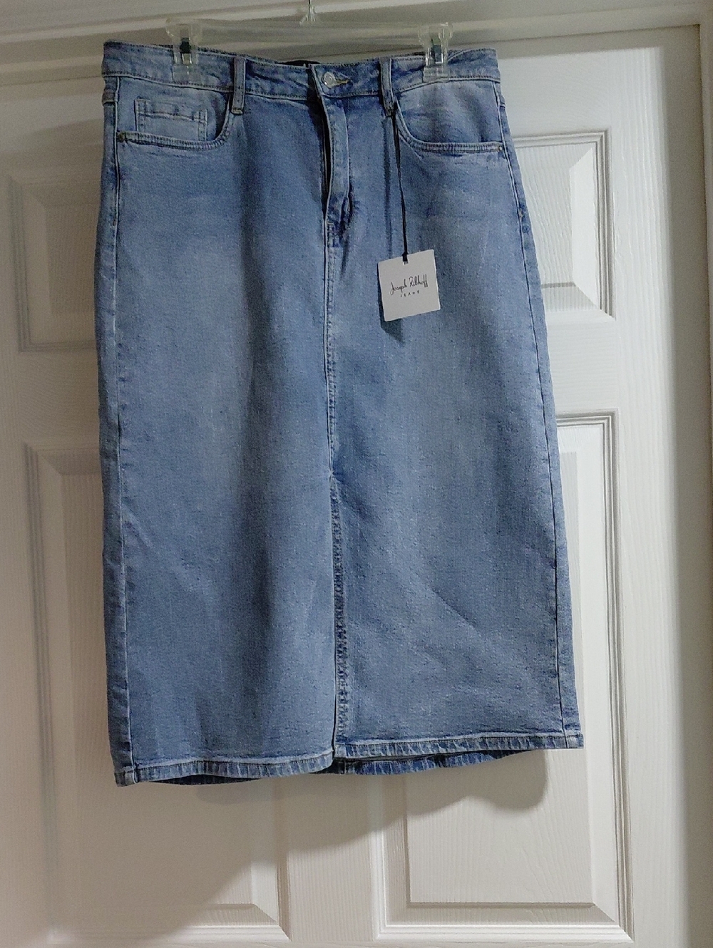Joseph Ribkoff Light Blue Denim Skirt